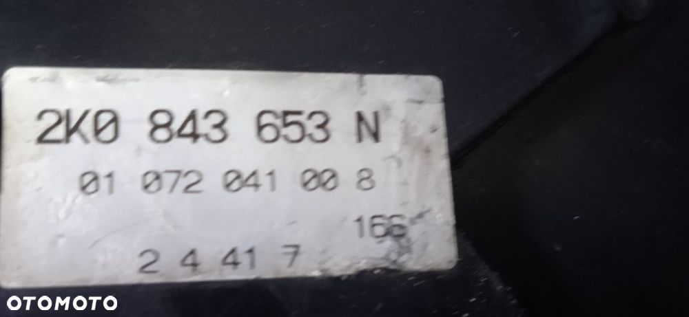 Zamek drzwi przesuwnych lewych VW Caddy 2K0843653N - 3