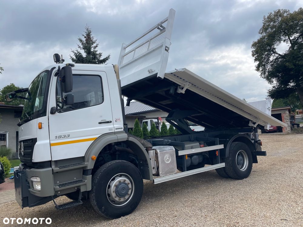 Mercedes-Benz Axor 1833AK  4x4 hydro burta pojazd specjalny zimowego utrzymania dróg kompletny  zestaw do odśnierzania  330 PS !!! 19 Ton DMC  STAN BDB !! - 21