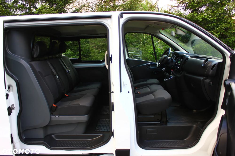 Renault TRAFIC 2.0 DCI 140KM 6 OSÓB BRYGADÓWKA LONG L2H1 FV23% - 37