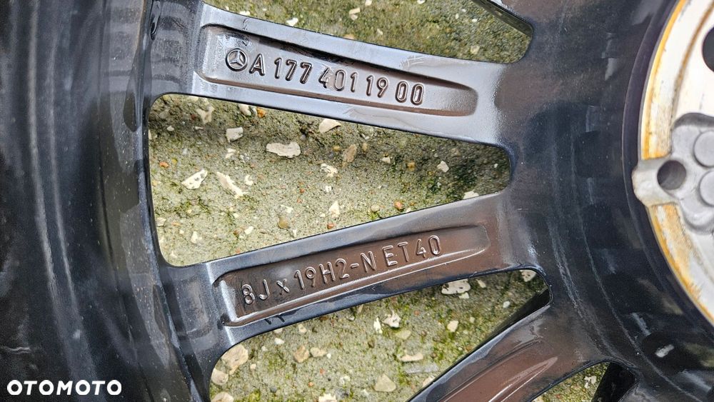 felgi aluminiowe koła mercedes-benz oe a w177 amg 8.0" x 19" 5x114.3 et 40 - 9