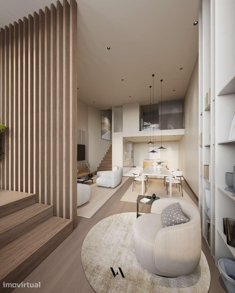 Apartamento T1 com áreas generosas no Cais de Gaia - Grande imagem: 2/12