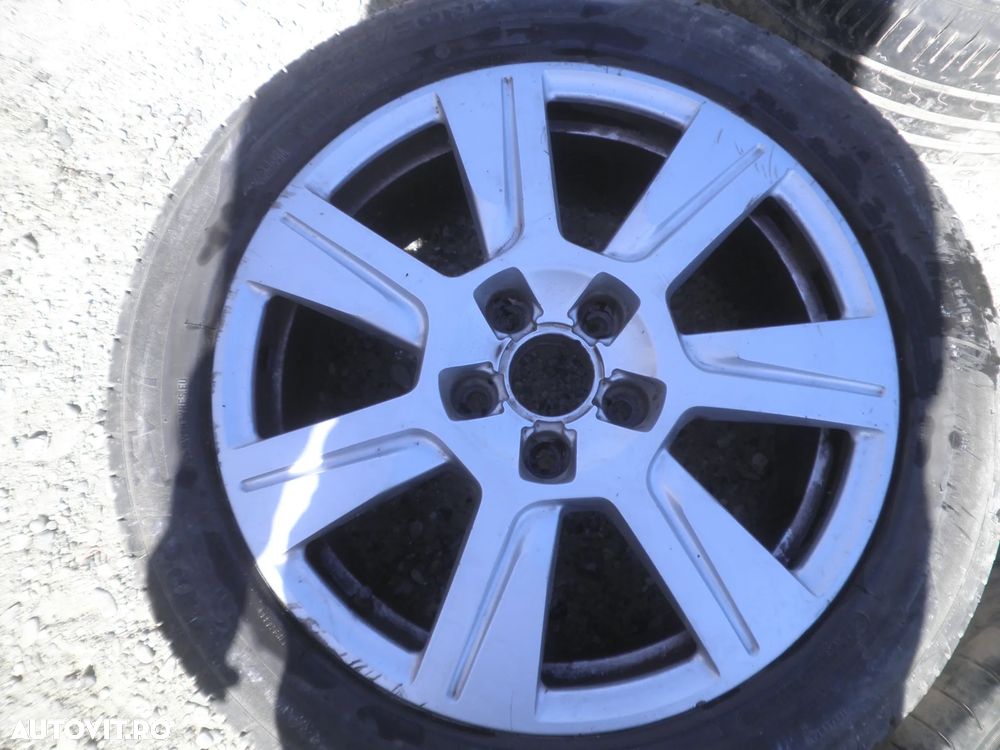 Jante 17" cu anvelope 225/50/R17 Audi A6 C6 4F0601025C 7.5J ET45 - 2
