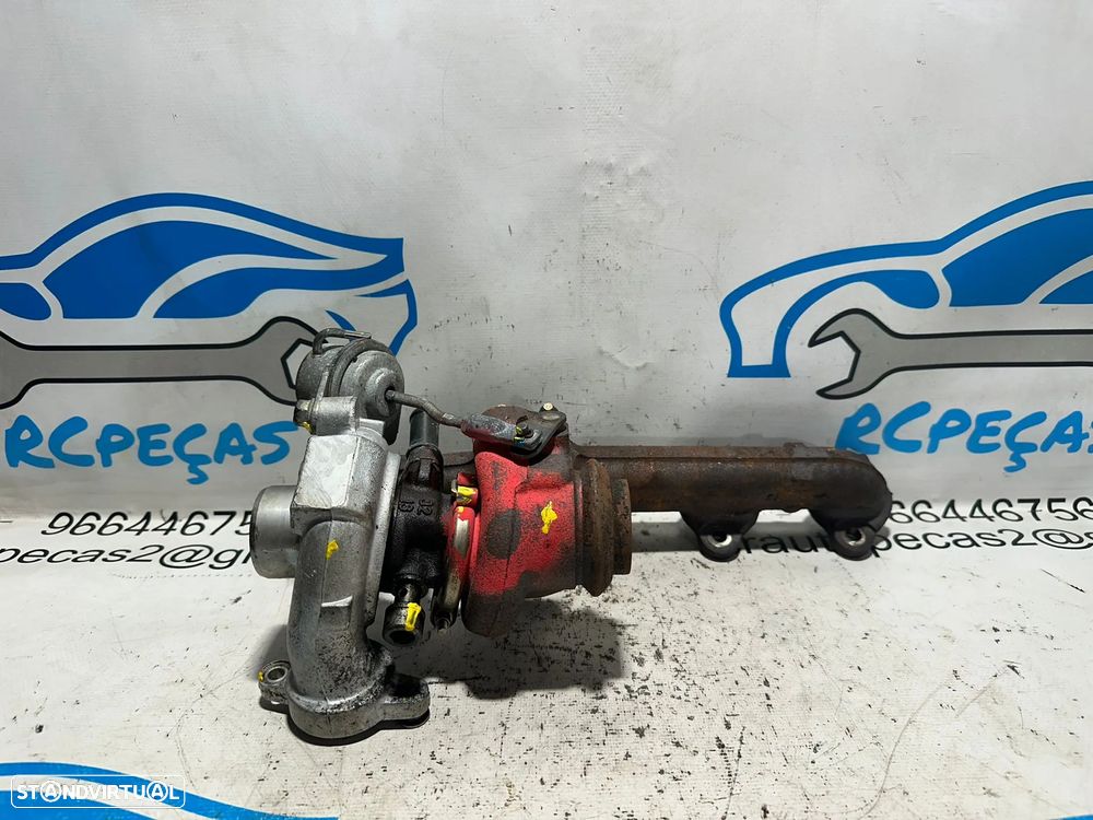 .Turbo Completo Original PSA Peugeot Citroen 1.6 HDI 90cv TD025S2-06T4 9657603780 - 3