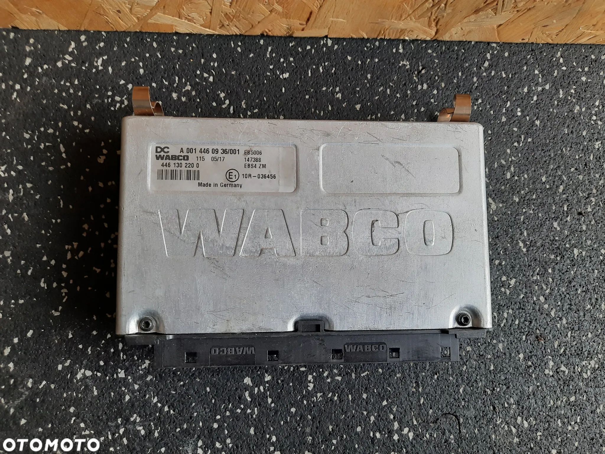 # MERCEDES ACTROS MP4 EURO 6 KOMPUTER STEROWNIK MODUŁ EBS EBS4 WABCO 0014460936 4461302200 - 1