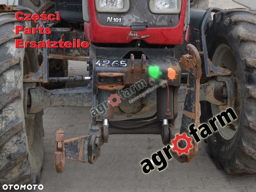 Valtra N101 części, skrzynia biegów, most przedni - 2