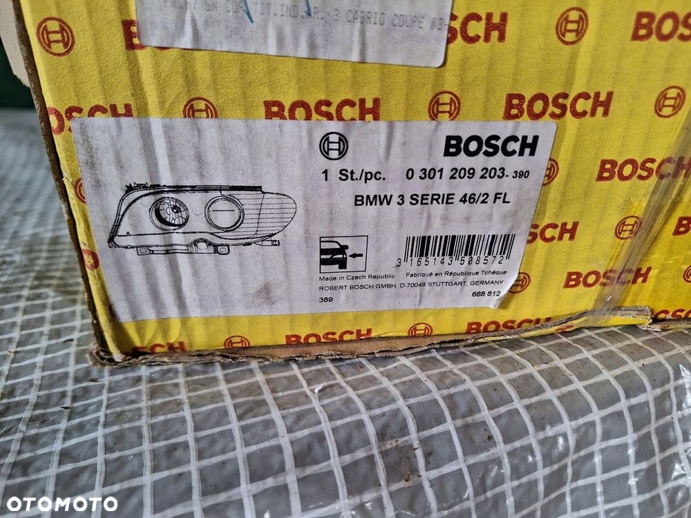 lampa przod przednia lewa bmw 3 e46 coupe lift zwykla nowa europa orginal - 8