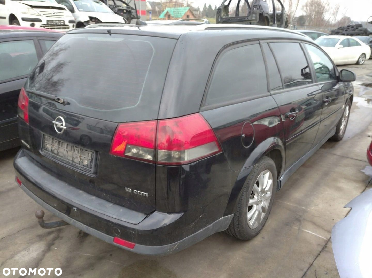 OPEL VECTRA C KOMBI 02- ZDERZAK TYŁ TYLNY Z20R - 15