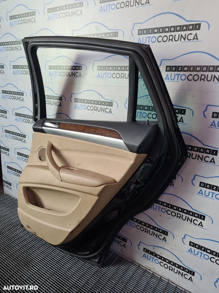 Usa Dreapta Spate BMW X6 E71 2007 - 2015 SUV 4 Usi NEGRU (1008) MICA INDOITURA ȘI ... - 8