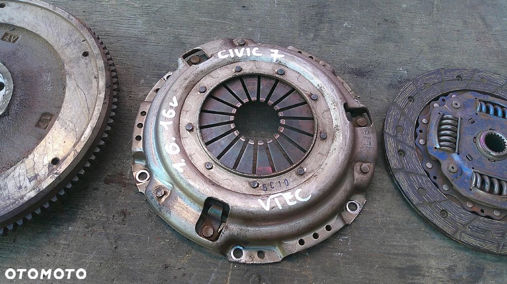 HONDA CIVIC VII 1.6 SPRZĘGŁO DOCISK KOŁO ZAMACHOWE - 4