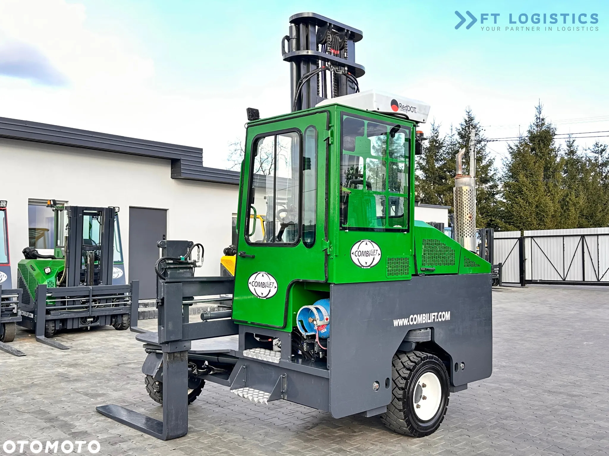 Combilift C5000XL / LPG / KLIMATYZACJA / SZEROKI POZYCJONER / DUPLEX / REGULOWANE WIDŁY / NOWE OPONY / STAN IDEALNY! - 38