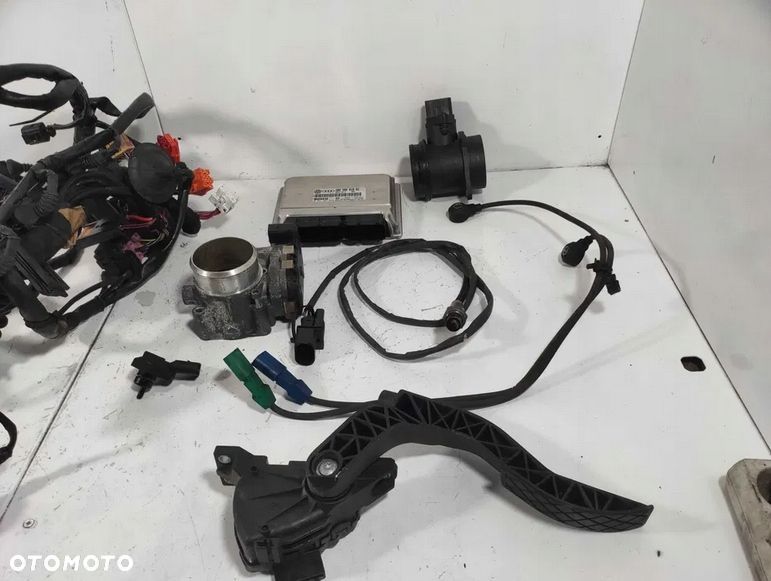 komplet wiązka silnika + ecu swap me 7.5 1,8 t awt bfb avj audi vw - 3