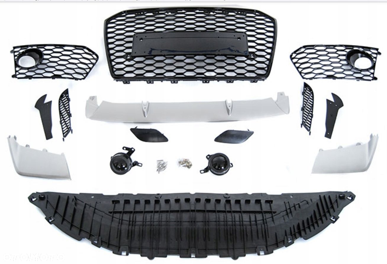 Zderzak przod Tuning Sport R S6 S-line Look Audi A6 c7 4g Lift 2014-2018 - 5