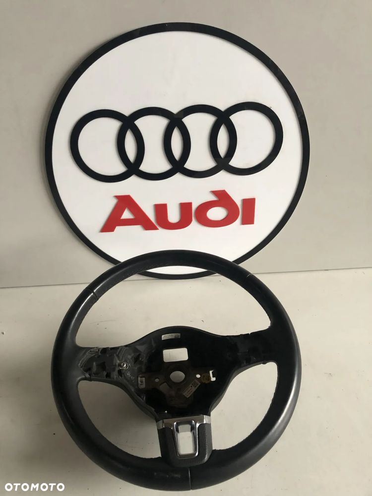 KIEROWNICA SKÓRA MULTIFUNKCYJNA VW 6R0419091F - 1