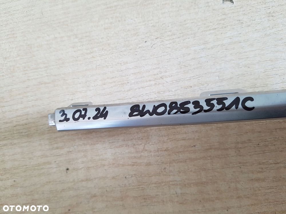 audi a4 b9 s-line listwa zderzaka tył 8w0853551c - 3