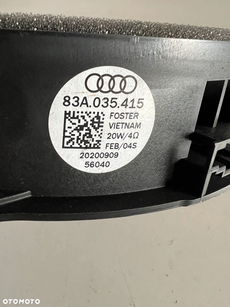 AUDI Q3 83A GŁOŚNIK BANG OLUFSEN 83A035415 B 83A035415 83A035411 CENA W OPISIE - 6