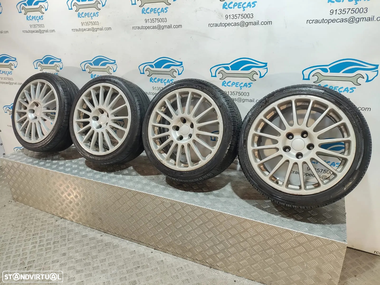 - Jantes 18 Originais OZ Super Turismo 8J ET35 5x120 - 11