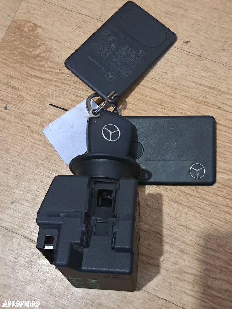 Set Contact Cheie Cartele Keyless Go Originale Mercedes-Benz W220 S-Class / C215 CL-Class - 4