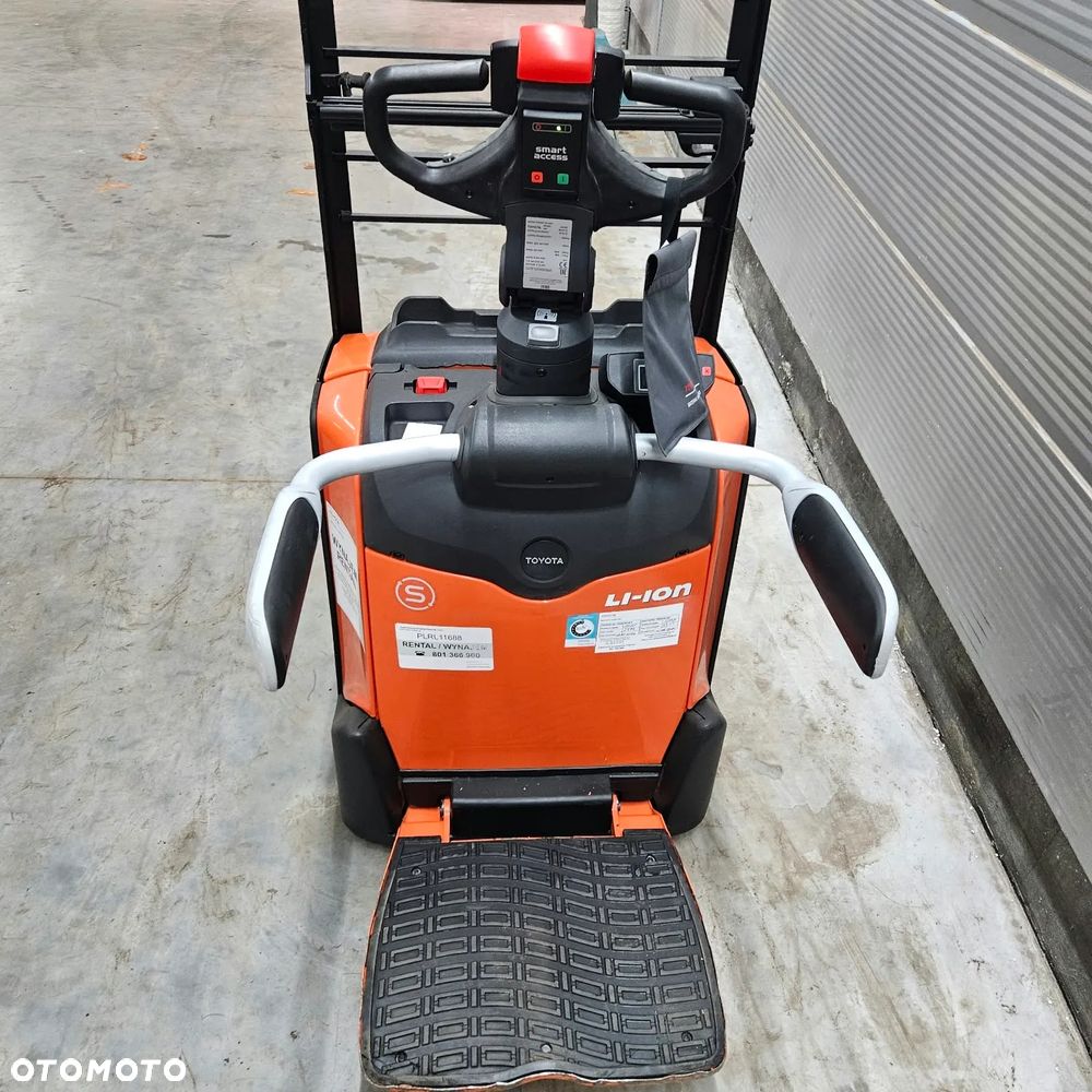 Toyota z nowej dostawy 200szt jak NOWY z GWARANCJĄ wózek paletowy elektryczny bat. Li-ion paleciak elektryczny LPE200 bezpośrednio od DEALERA - 2