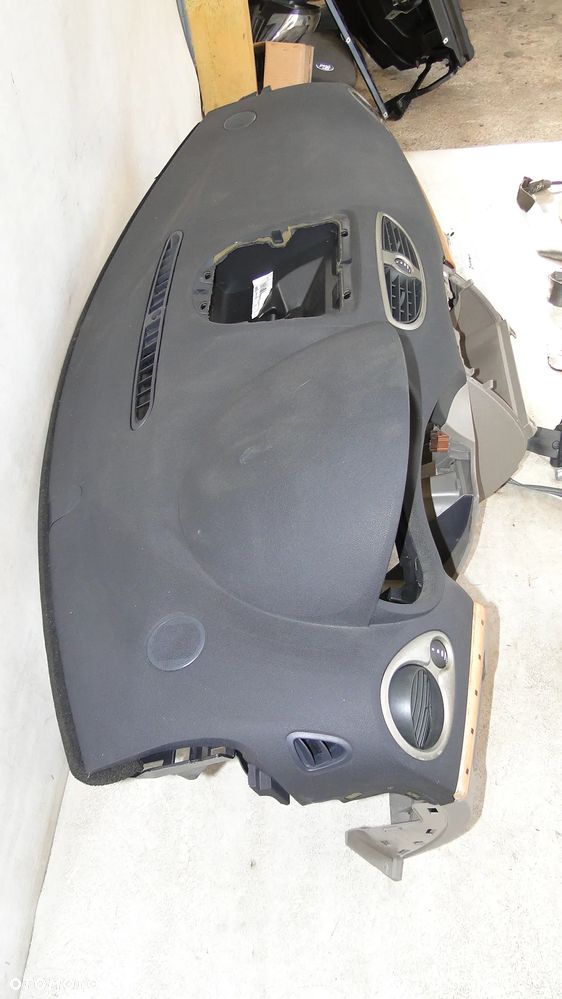 RENAULT CLIO III DESKA KONSOLA PODUSZKI PASY KOMPLET ORYGINAŁ EUROPA - 5