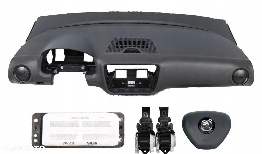 DESKA KONSOLA AIRBAG PASY SKODA CITIGO - 2
