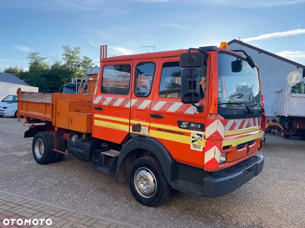 Renault Midliner S135 Wywrotka 3 Stronna 7 Osobowy Brygadówka Doka Dobelkabina Kiper - 2