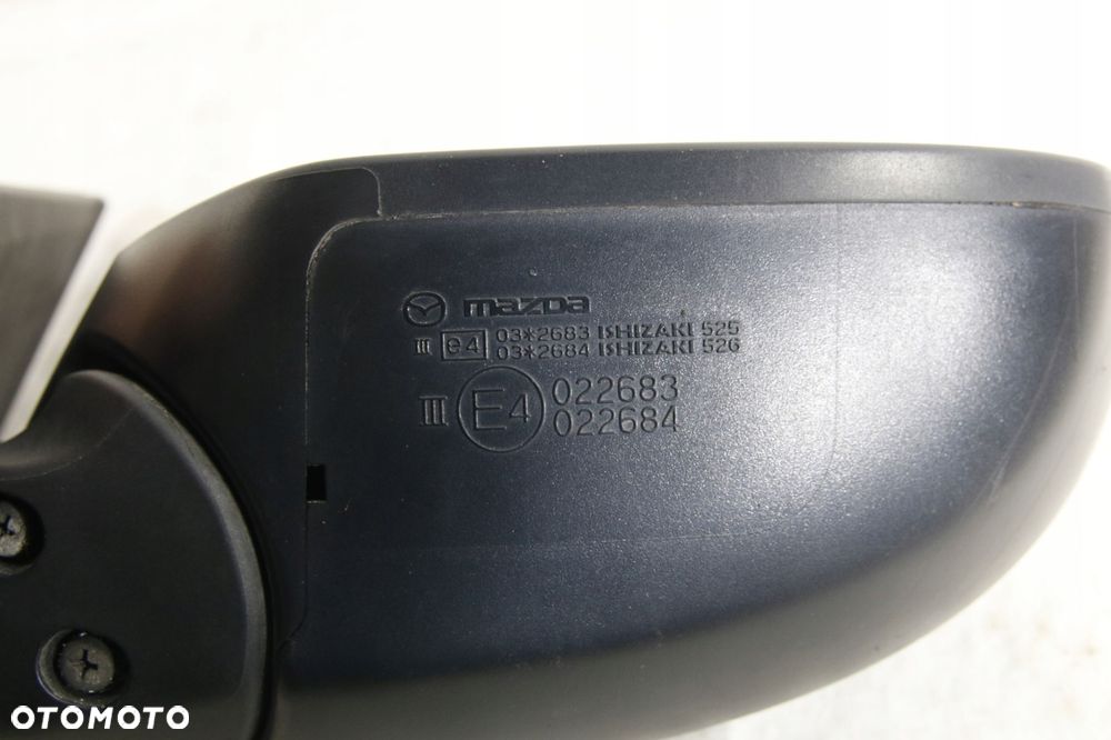 lusterko kpl 7 6pin europa oryginał mazda 2 de ii 2gen 2007-2014 i lift - 8