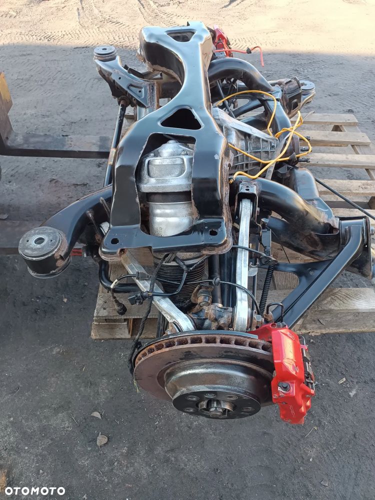 PORSCHE CAYENNE TURBO S GTS 4.5 V8 Sanik Wózek ZAWIESZENIE Tylne Tył KOMPLETNE DYFER MIECHY ZACISKI - 7