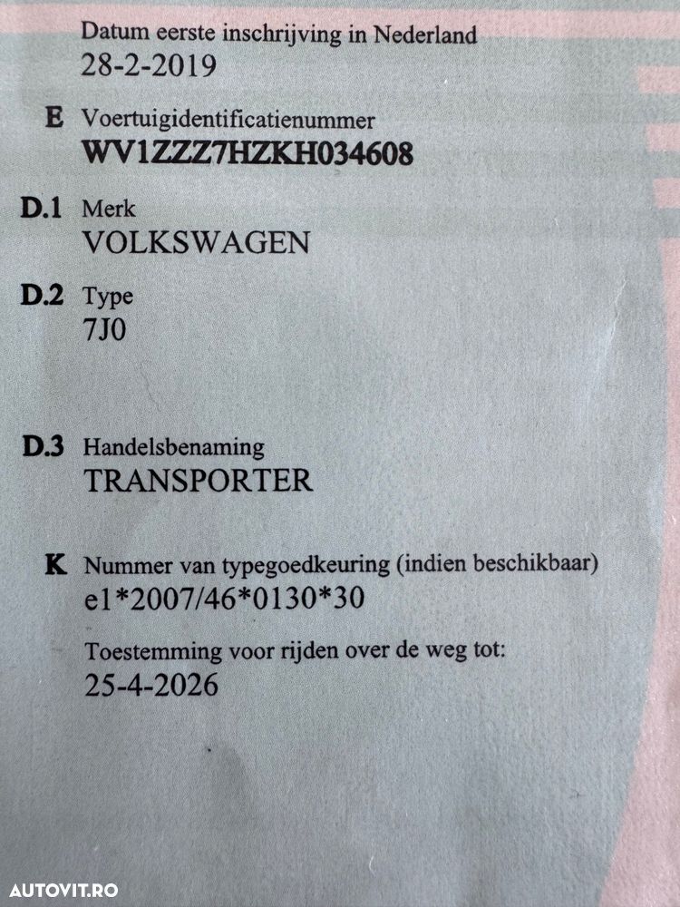 Volkswagen Transporter FRIGORIFIC (izoterma) - 28