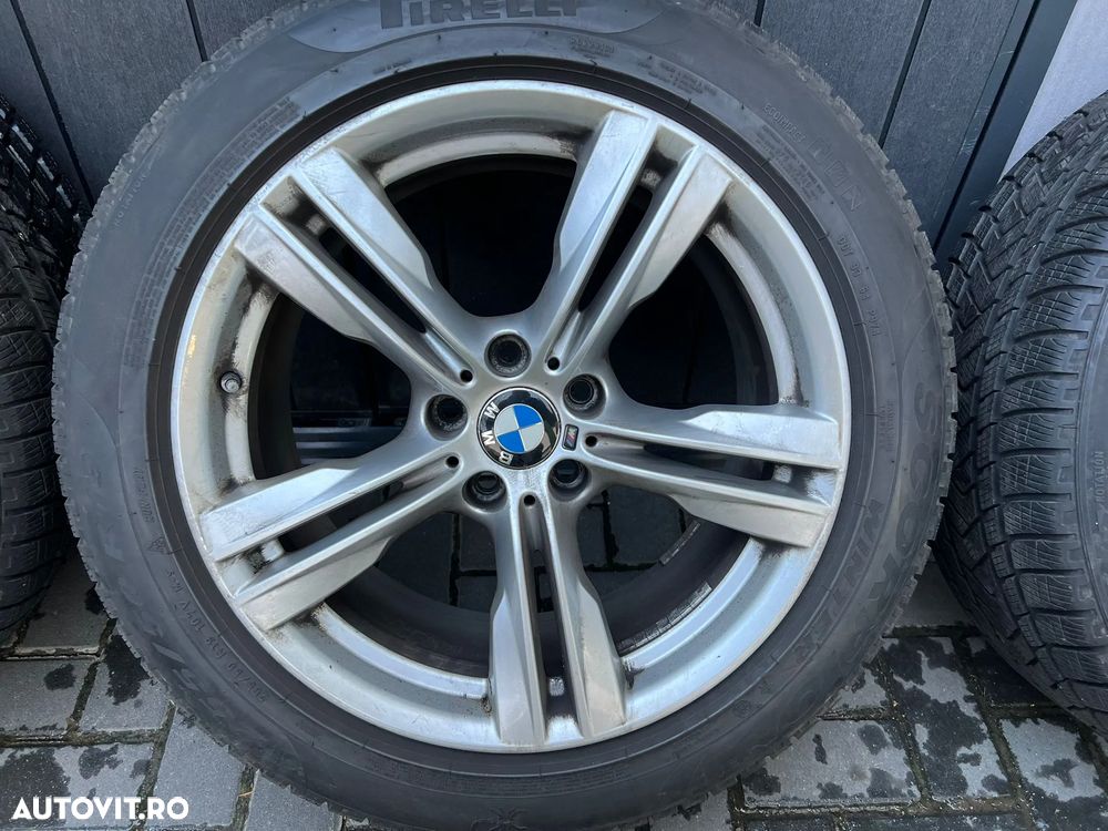 Set jante OEM BMW X5/X6 19' + anvelope iarnă Pirelli Scorpion Winter*RF - 2