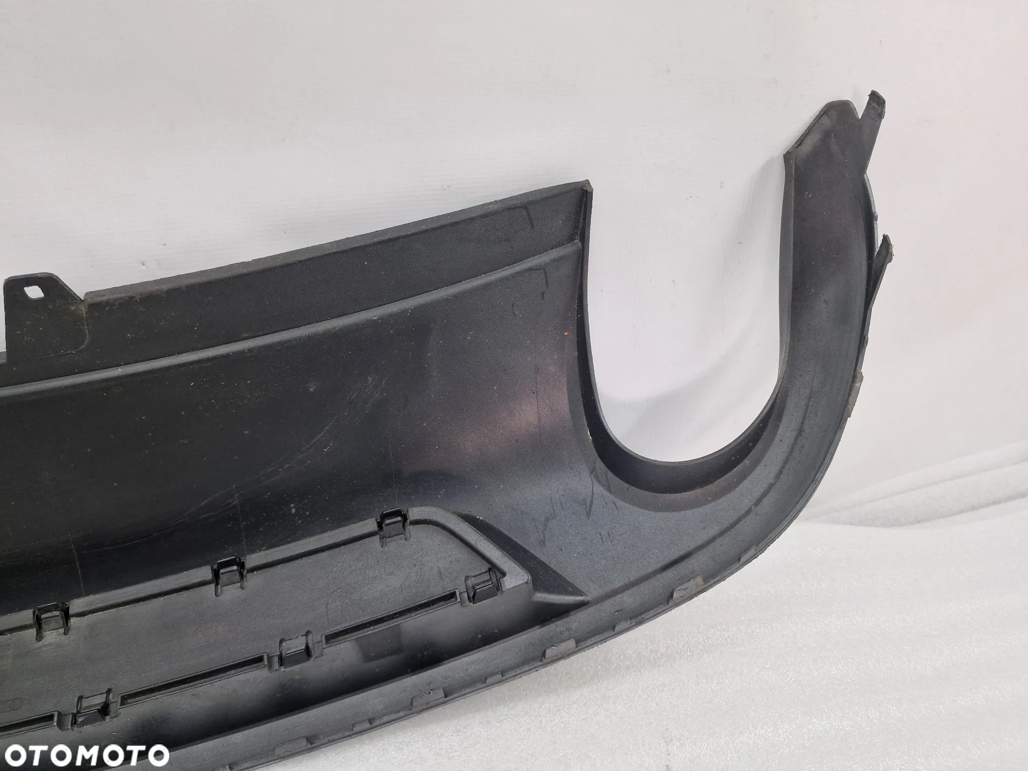 AUDI A4 B8 8K0 S-LINE SEDAN 07-  DYFUZOR / SPOJLER NA DWA WYDECHY ZDERZAKA TYLNEGO TYLNIEGO TYŁ , NR 8K0807521D , NR AUKCJI DT386 - 19