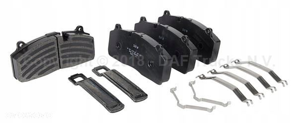 KLOCKI HAMULCOWE SAF ZACISK HALDEX TRP 2280133 - 2