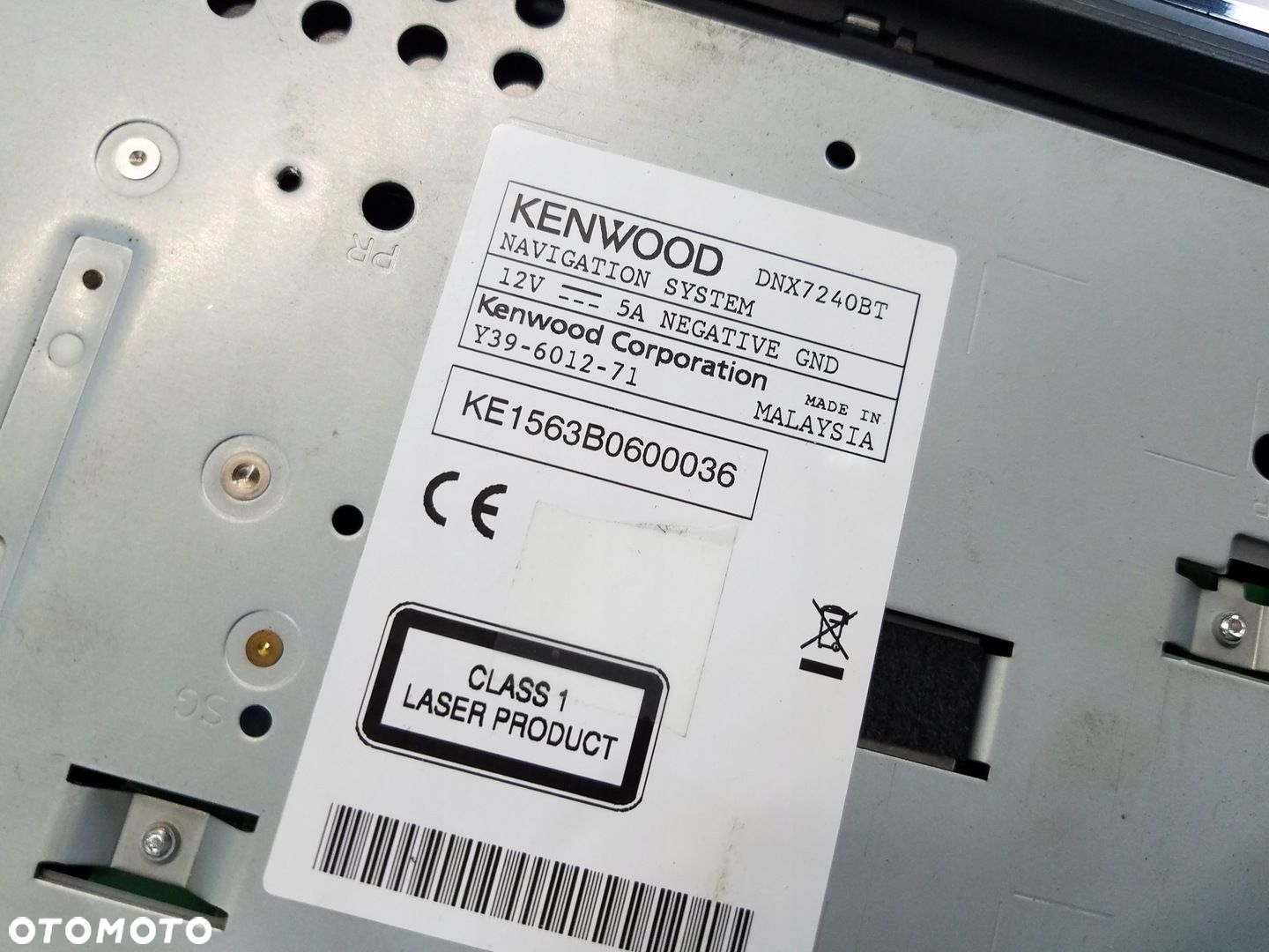 RADIO NAWIGACJA KENWOOD DNX7240BT MITSUBISHI ASX - 3