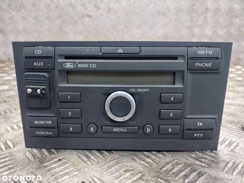 RADIO ODTWARZACZ + KOD MONDEO MK3 5S7T-18C815-AC 6000 CD - 1