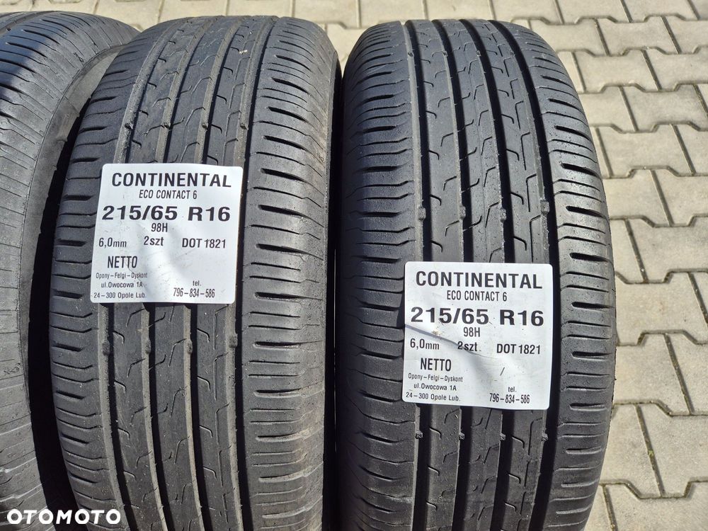 Opony Continental 215 65 R16 - 2