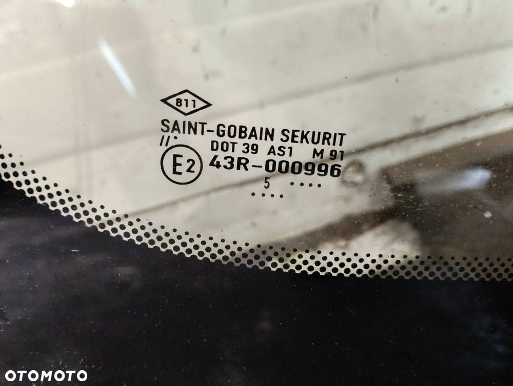 SZYBA CZOŁOWA PRZEDNIA RENAULT KANGOO I FL - 2