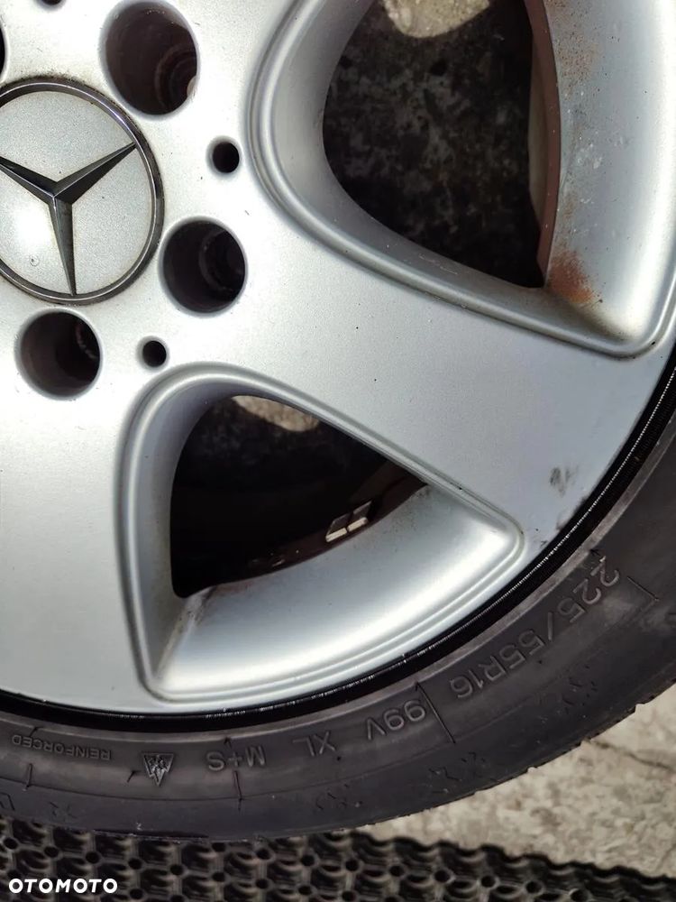 MERCEDES W211 VITO FELGI Aluminiowe Koła ZIMA 5X112 +opony zimowe 6-7mm - 18