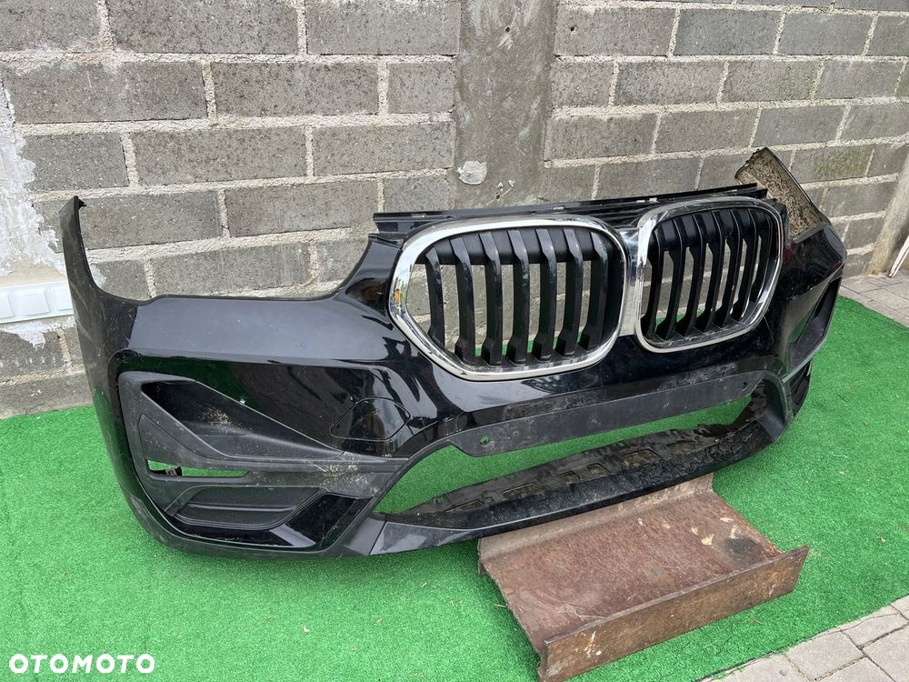 BMW X1 F48 LCI LIFT GRILL CHROM ZDERZAK PRZÓD - 3