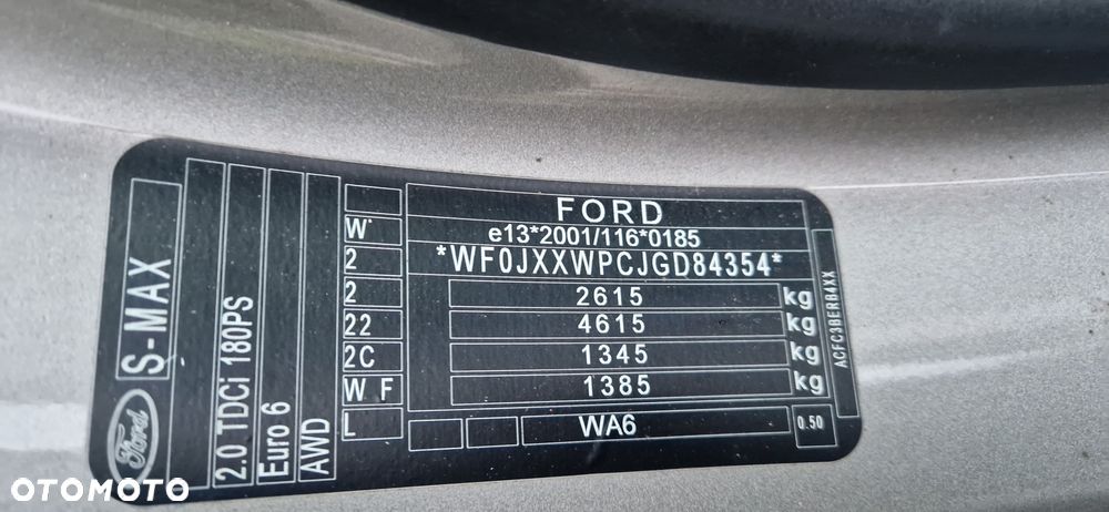 Ford S-Max 2.0 TDCi 4WD Titanium PowerShift - 38