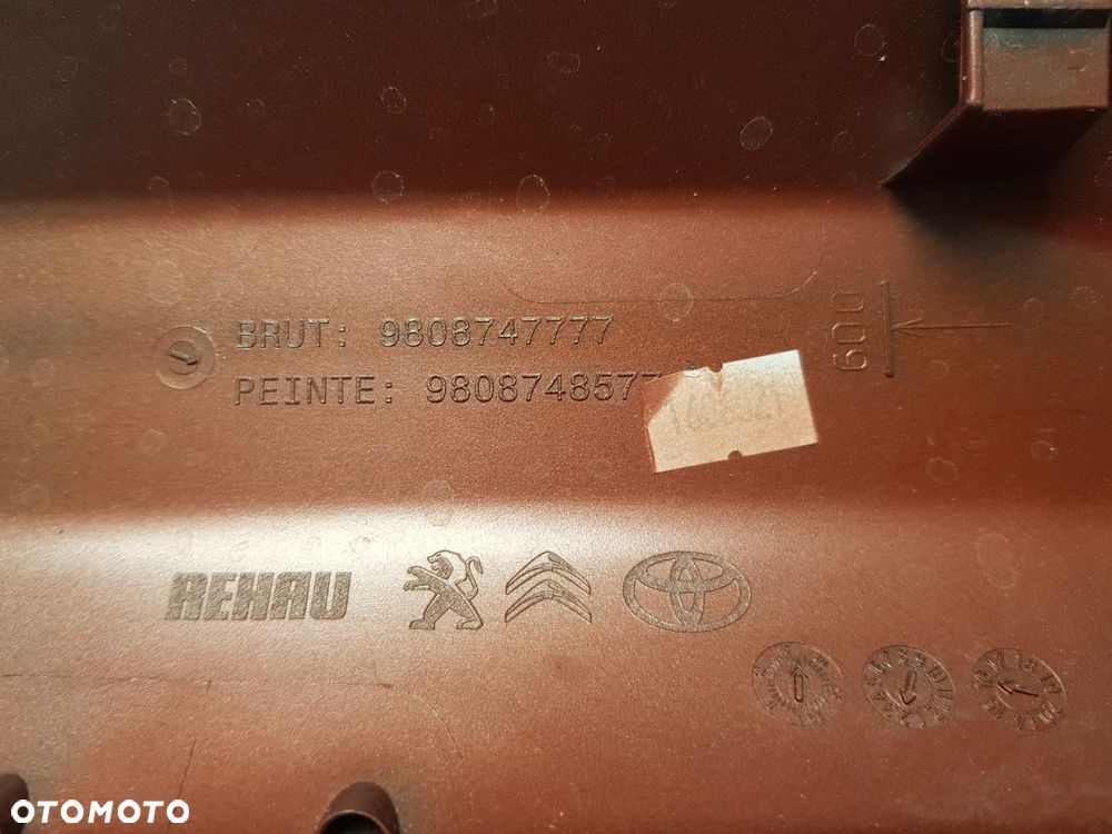 LISTWA DRZWI PRAWA TYL TYLNA PRAWA JUMPY 3 III EXPERT III PROACE II 9808747777 ZAFIRA D - 5