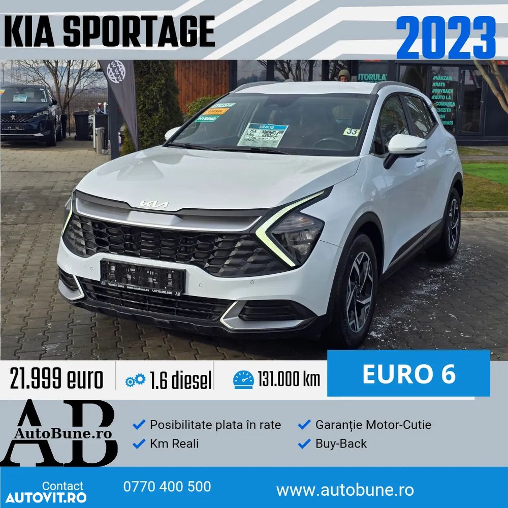 Kia Sportage 1.6 CRDI 2WD Eco-Dynamics+ (48V M-H) Black Edition - 1
