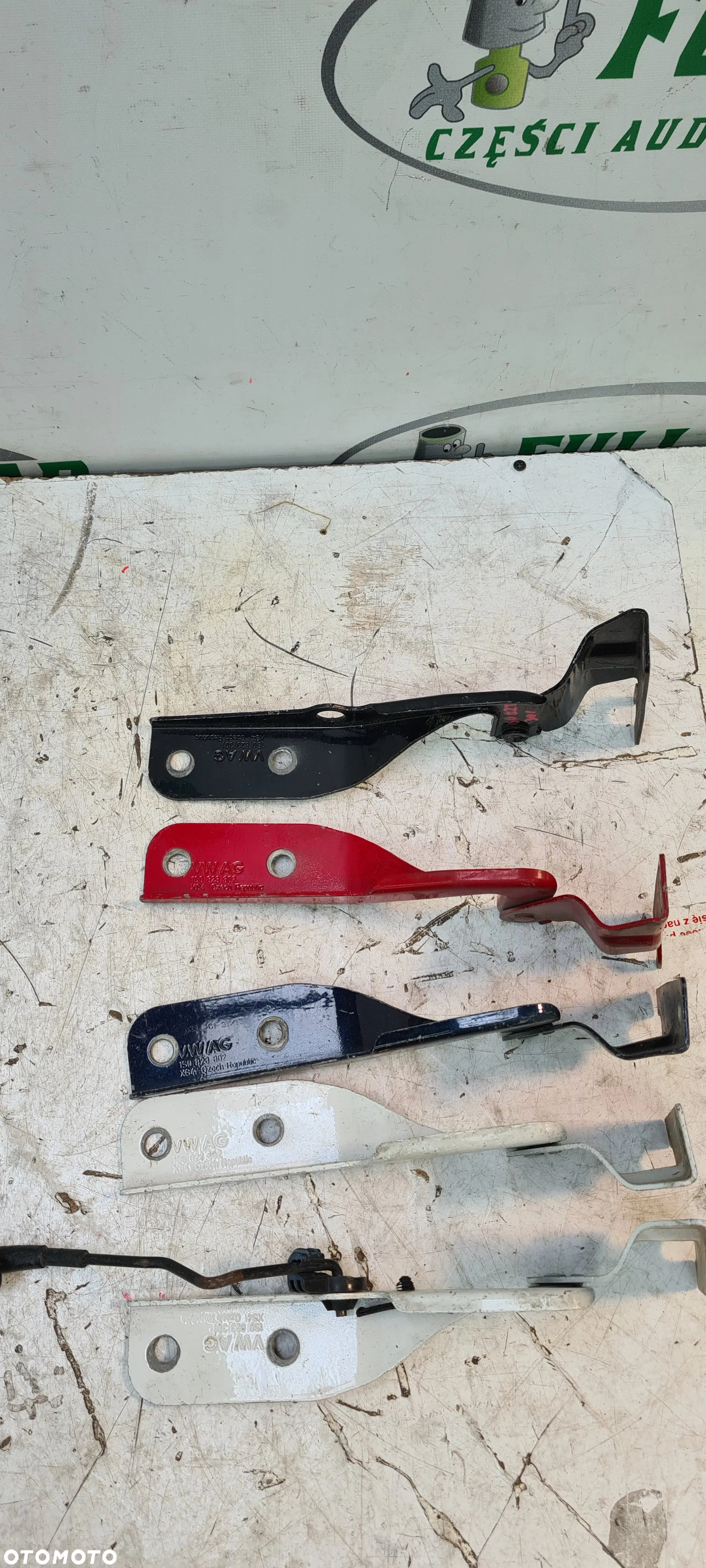 VW UP SKODA CITIGO SEAT MI ZAWIAS MASKI PRZÓD LEWY PRAWY  1S0823302 1S0823301 - 15