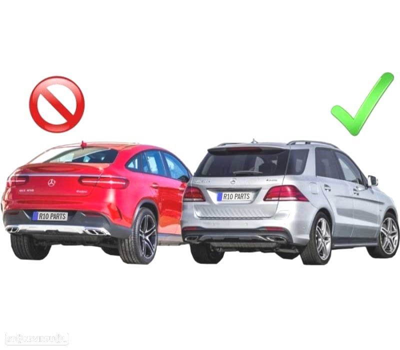 ESTRIBOS LATERAIS MERCEDES ML W166 GLE W166 11-16 - 5