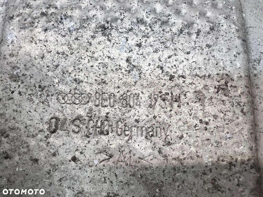 OSŁONA TERMICZNA WYDECHU AUDI A4 B6 B7 8E0804173H - 7