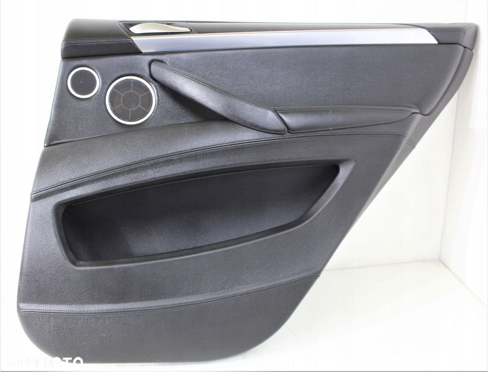 BOCZEK TAPICER. PEŁNA SKÓRA PRAWY TYŁ BMW X5M E70 - 1