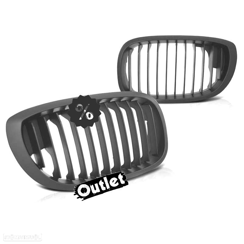 C020087C1 GRELHAS PARA BMW E46 03-06 COUPÉ CABRIO PRETO MATE - 6