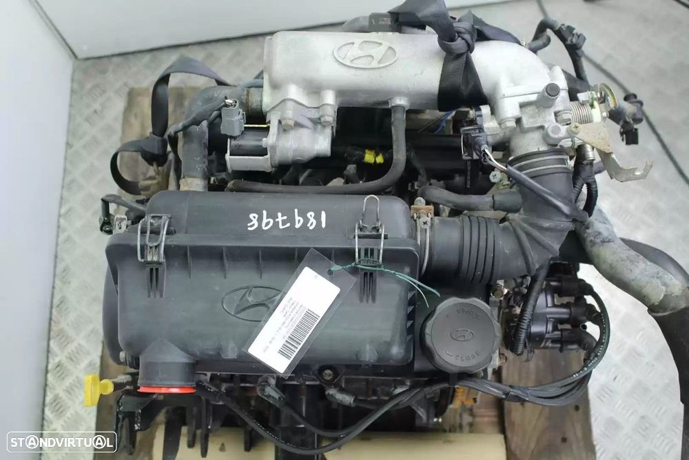 MOTOR COMPLETO HYUNDAI ATOS 1998 -G4HC - 2