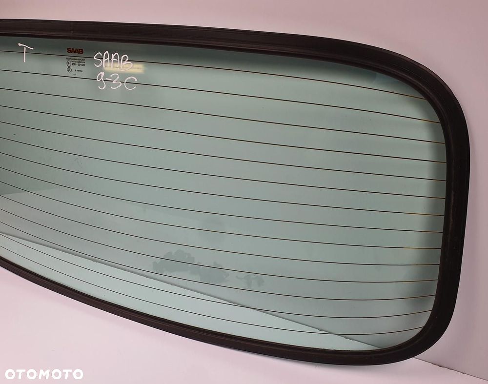 SZYBA TYŁ TYLNA DACHU SAAB 9-3 93 CABRIO - 3