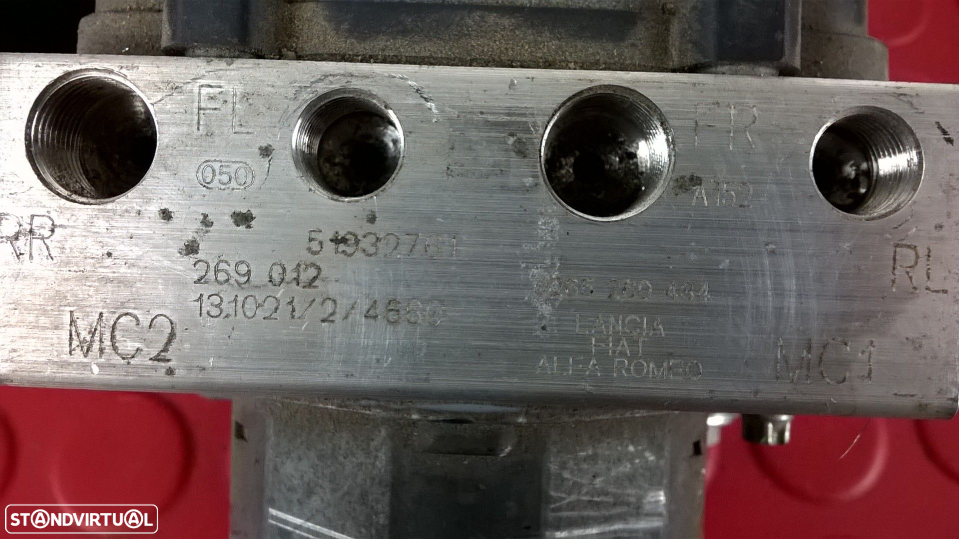 ABS - 00519327610 / 0265260434 / 51932761 / 2265106496 / 0265805007 [Fiat Panda] - 4