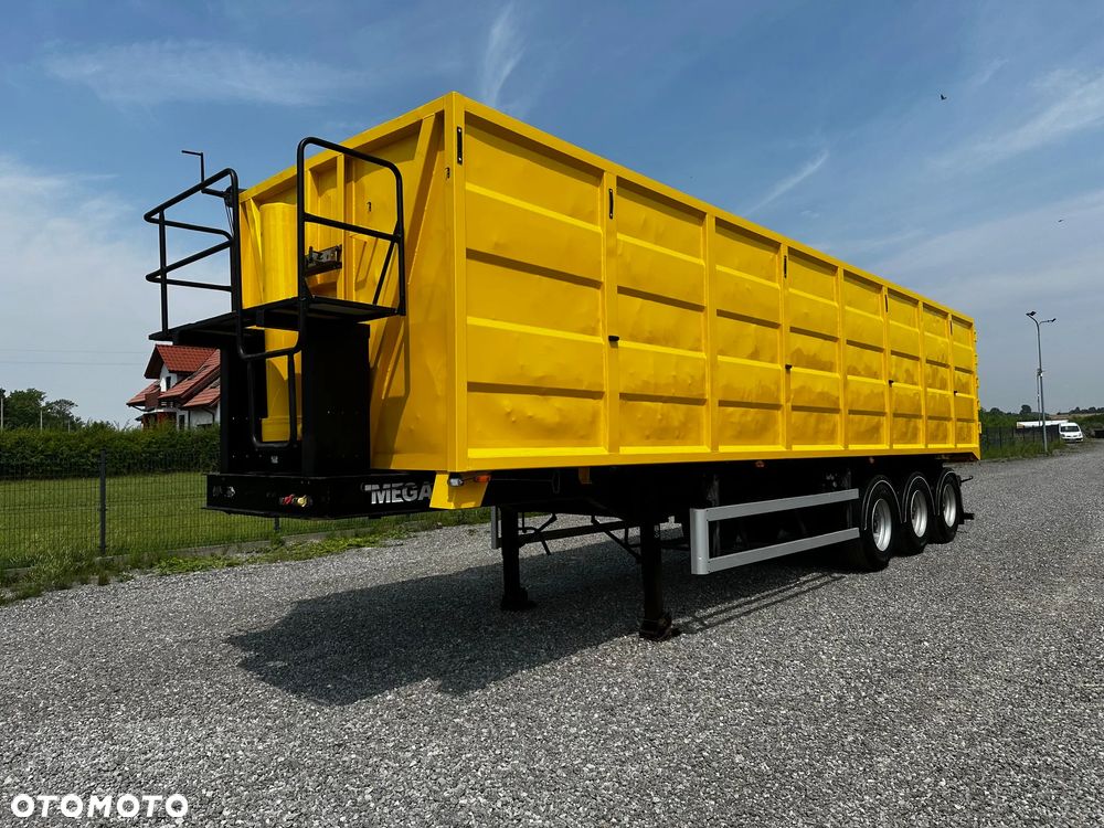 Mega / NACZEPA / WYWROTKA / 50M3 / STALOWA / DRZWI