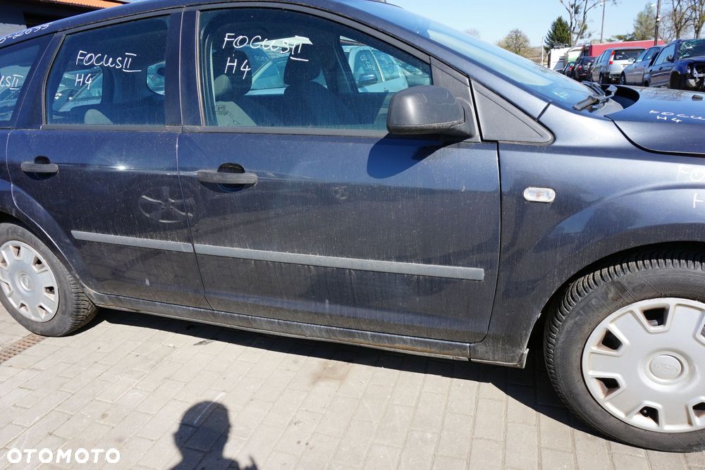 DRZWI PRZEDNIE PRAWE FOCUS II MK2 KOMBI H4  SZARY SEA GREY FORD 2004-2008 - 2